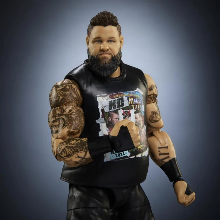 Kevin Owens WWE Elite Collection Series 116 Action Figure - Authentic Wrestling Toy for Collectors & Fans - Perfect for Display, Play & WWE Themed Parties