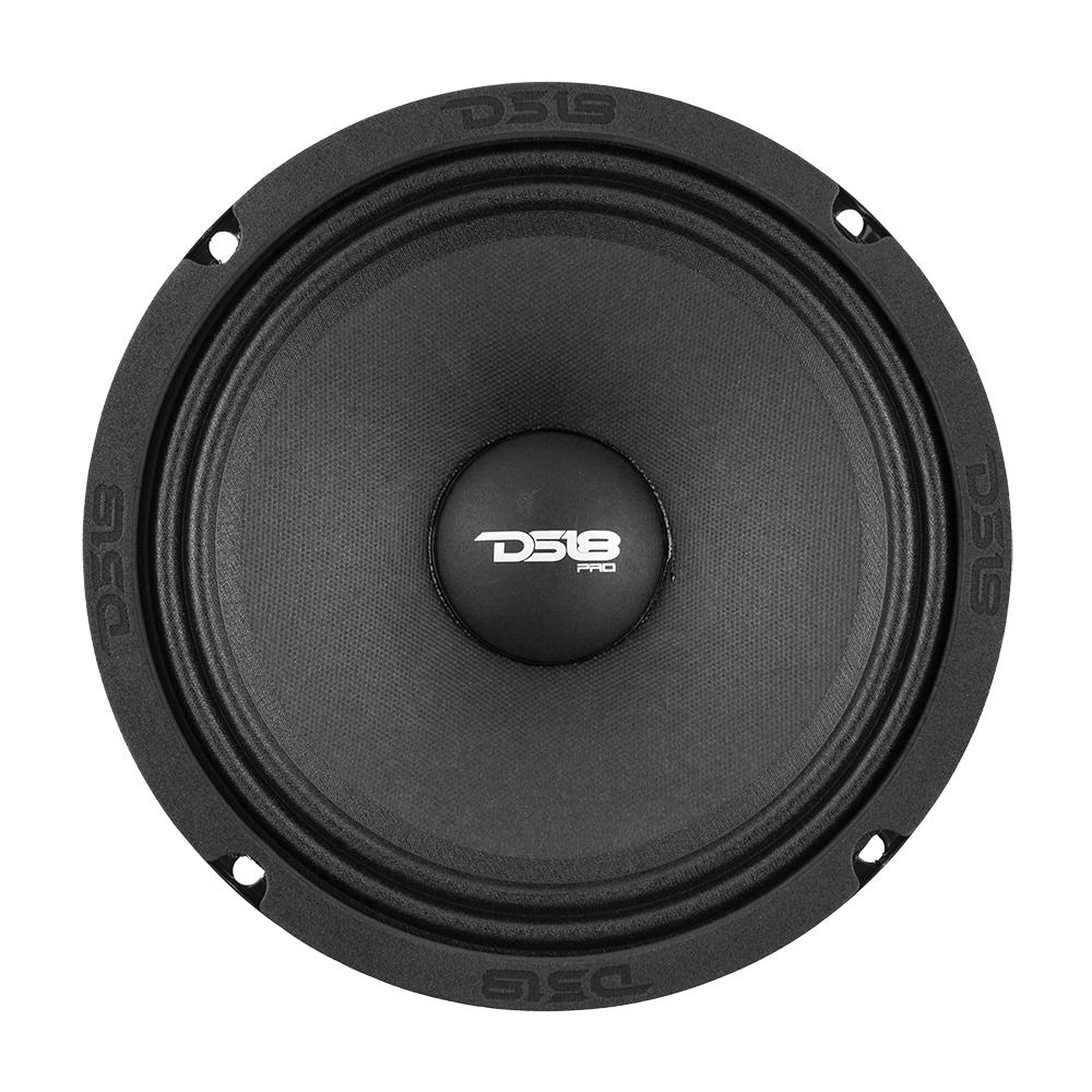 PRO 8 Shallow Neodymium Full Range Loudspeaker 200W RMS 8 Ohm - High Power Studio Monitor & Stage Speaker for Professional Audio Systems