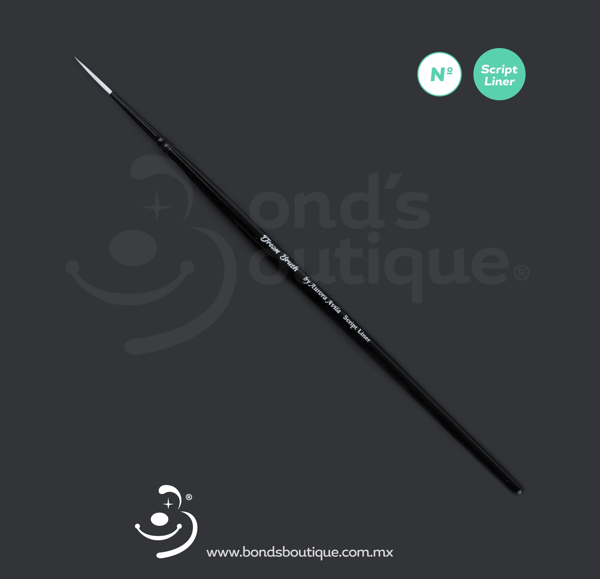 Dream Brush Script Liner 5/0 - Professional Calligraphy Brush for Artists & Beginners | Perfect for Lettering, Watercolor, and DIY Projects