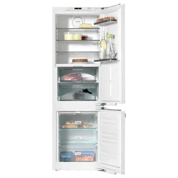 Miele KFNS37682ID 24.9 Cu. Ft. Built-In Bottom Freezer Refrigerator - Stainless Steel, Energy Star Rated for Modern Kitchens