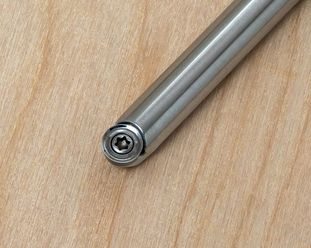 Premium USA-Made Mid-Size Carbide Woodturning Lathe Tool - Solid Aluminum Handle Shear Cutter for Wood Lathes - Perfect for Bowl Turning, Spindle Work & Finishing (Bright Copper Handle)