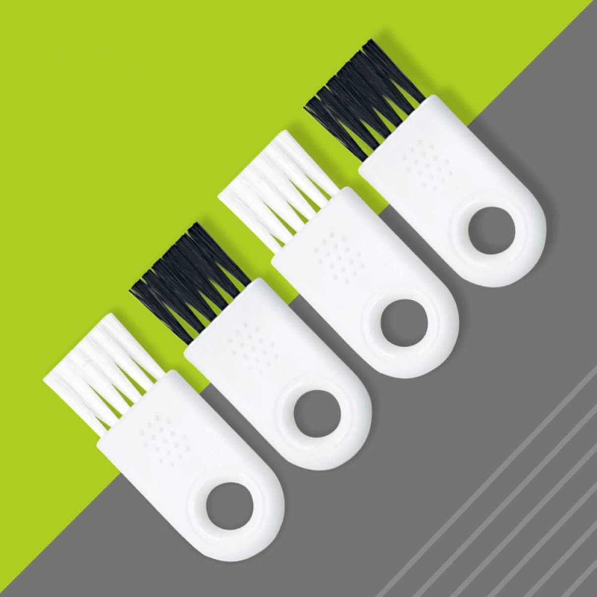 FRCOLOR 30pcs Nylon Cleaning Brush for Barber Tools - Electric Razor, Trimmer & Shaver Accessories for Hair Styling & Grooming