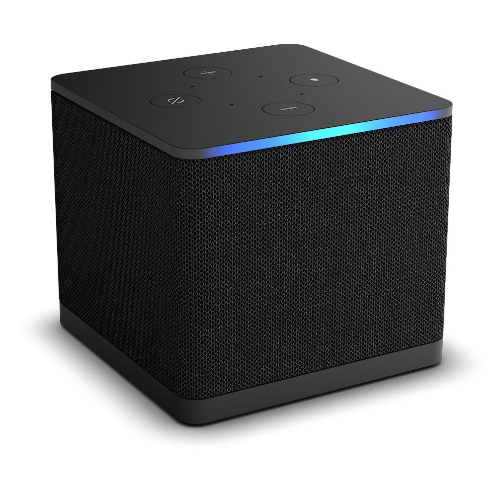 Amazon Fire TV Cube 4K Streaming Media Player with Alexa Voice Remote - Hands-Free Control, Dolby Vision, HDR 10+ - Watch Movies, Play Games & Smart Home Control (Perfect for Living Room & Home Theater)