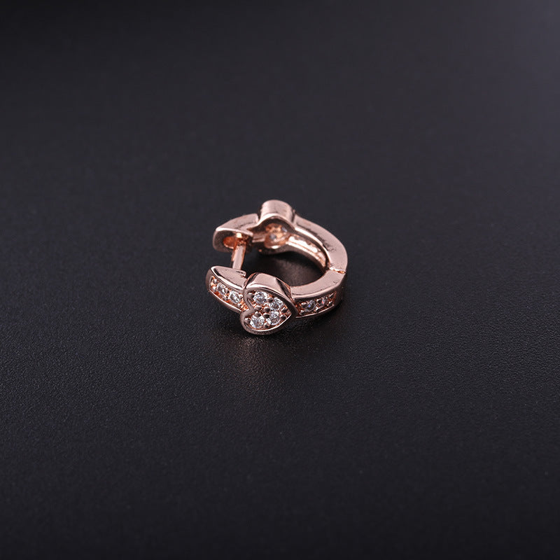 18K Gold Infinity Small Huggie Hoop Sleeper Earrings for Women - Minimalist Dainty Cartilage Earrings for Everyday Wear | Perfect for Gifts, Date Nights & Work