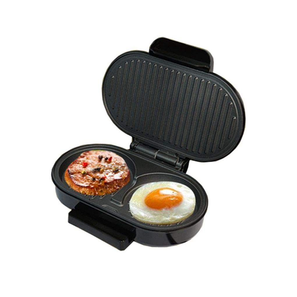 220V Mini Electric Steak Grill - Portable Hamburger & Sandwich Maker, Omelet Breakfast Cooker, BBQ Tools for Home, Camping & Outdoor Cooking