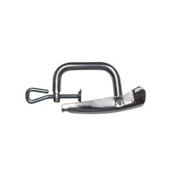 Imperia Pasta Machine Clamp - Heavy Duty Stainless Steel Pasta Maker Attachment for Secure Mounting - Perfect for Kitchen Countertops & Homemade Pasta Making
