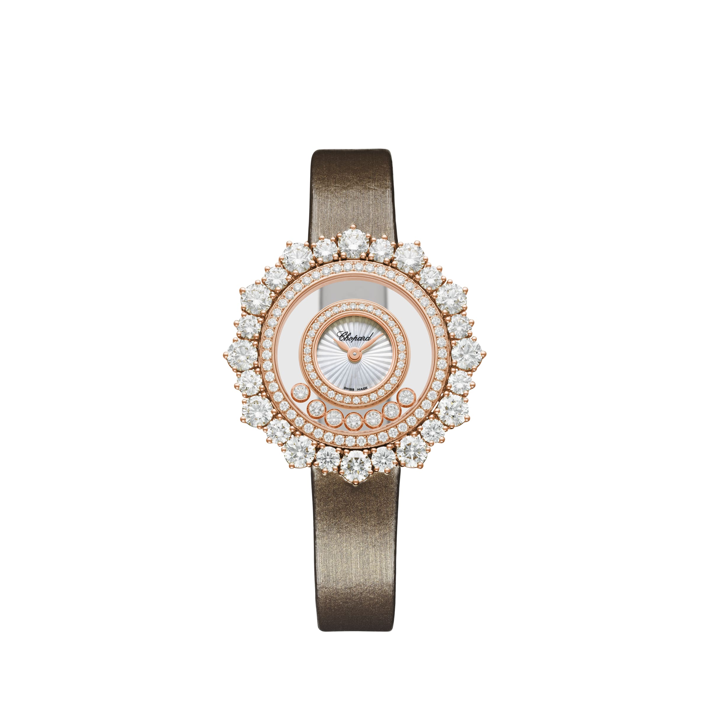 Chopard Happy Diamonds Joaillerie 18K Rose Gold & Diamond Ladies Watch - Luxury Swiss Timepiece for Women, Elegant Gift for Anniversary & Special Occasions