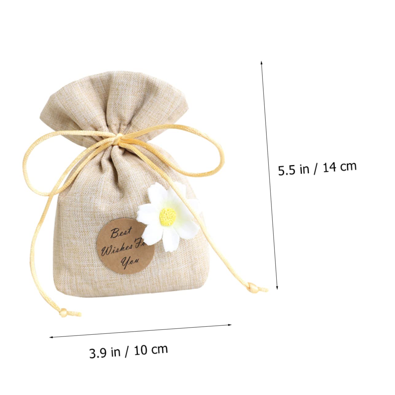 6 Pack Lavender Scented Cheesecloth Drawstring Bags - Aromatherapy Sachets for Closet, Car & Drawer Freshener | Natural Home Fragrance Solution for Wardrobe, Dresser & Small Spaces