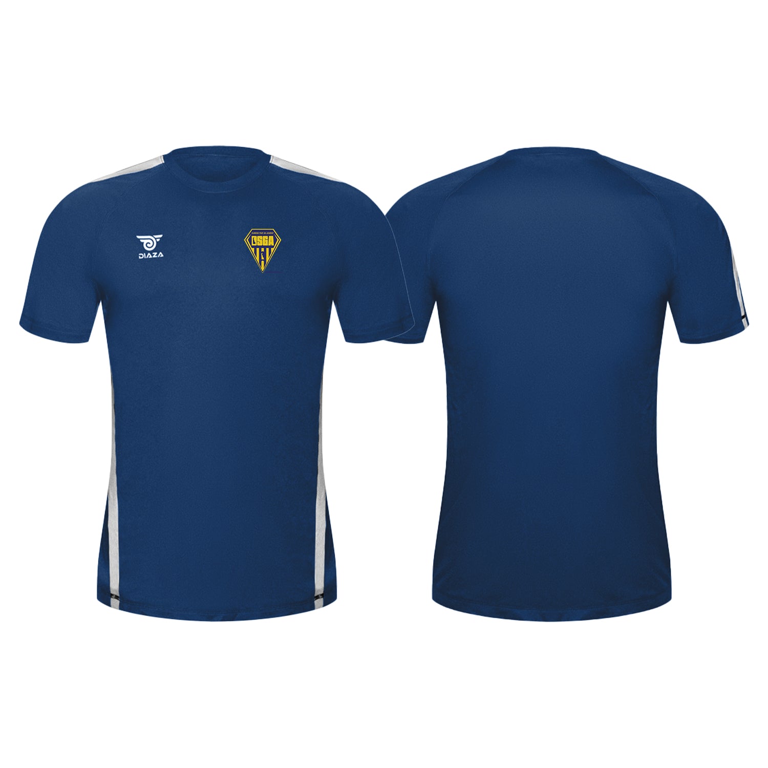 Diamond State Academy City Training Jersey - Royal Blue & White - Perfect for Soccer Practice, Team Games & Fan Support