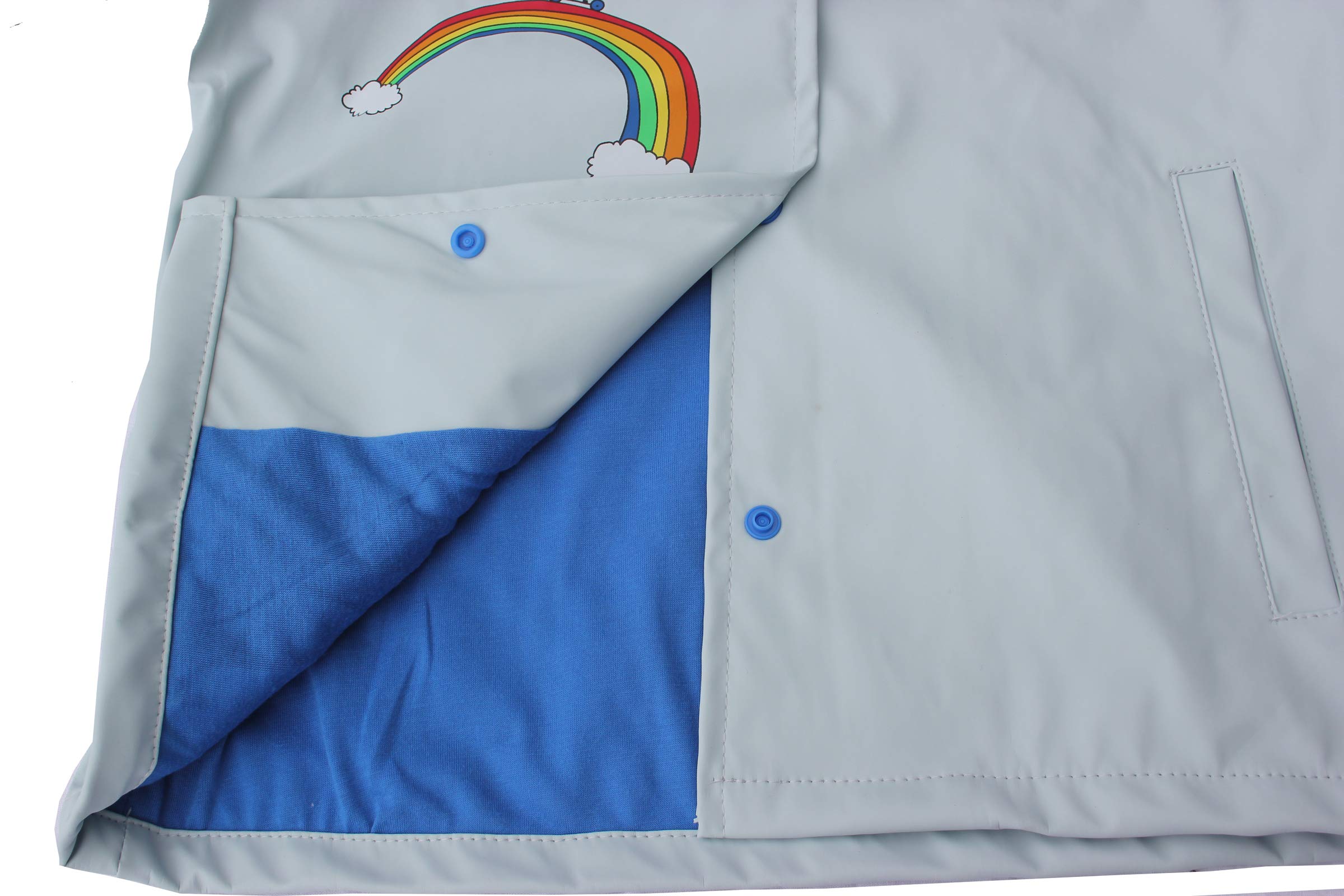 Foxfire Kids Raincoat for Boys & Girls - Waterproof & Lightweight Outdoor Jacket for Rainy Days, School, and Playtime
