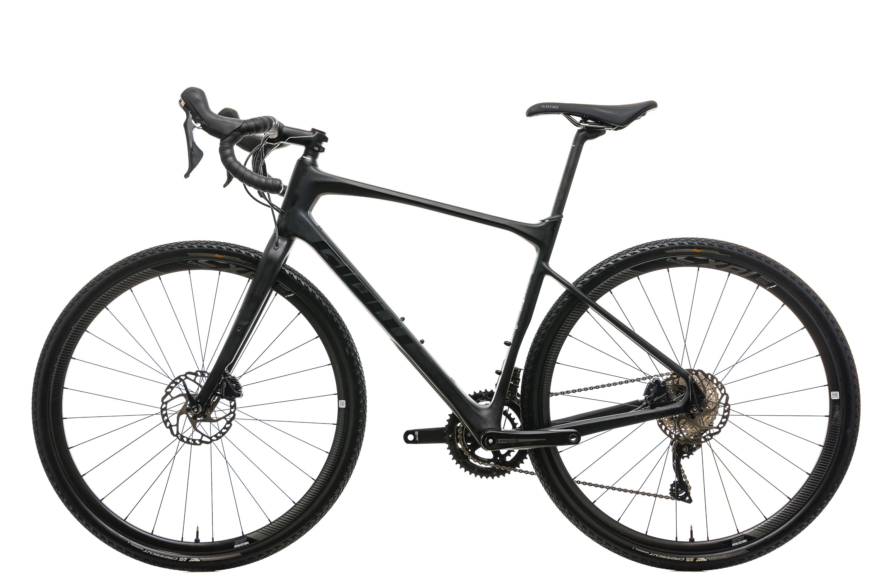 2019 Giant Revolt Advanced 0 Gravel Bike - Medium/Large Size - Perfect for Off-Road Adventures, Commuting & Long-Distance Cycling