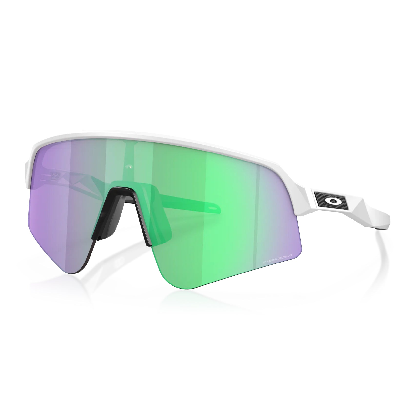 Oakley Sutro Lite Sweep Running Sunglasses - Lightweight Sports Shades for Cycling, Jogging & Outdoor Activities - UV Protection & Comfort Fit for Men & Women