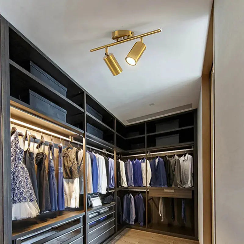 Surface Mounted Minimalist Modern Track LED Lighting - Energy Efficient Dimmable Lights for Home, Office, and Retail Spaces