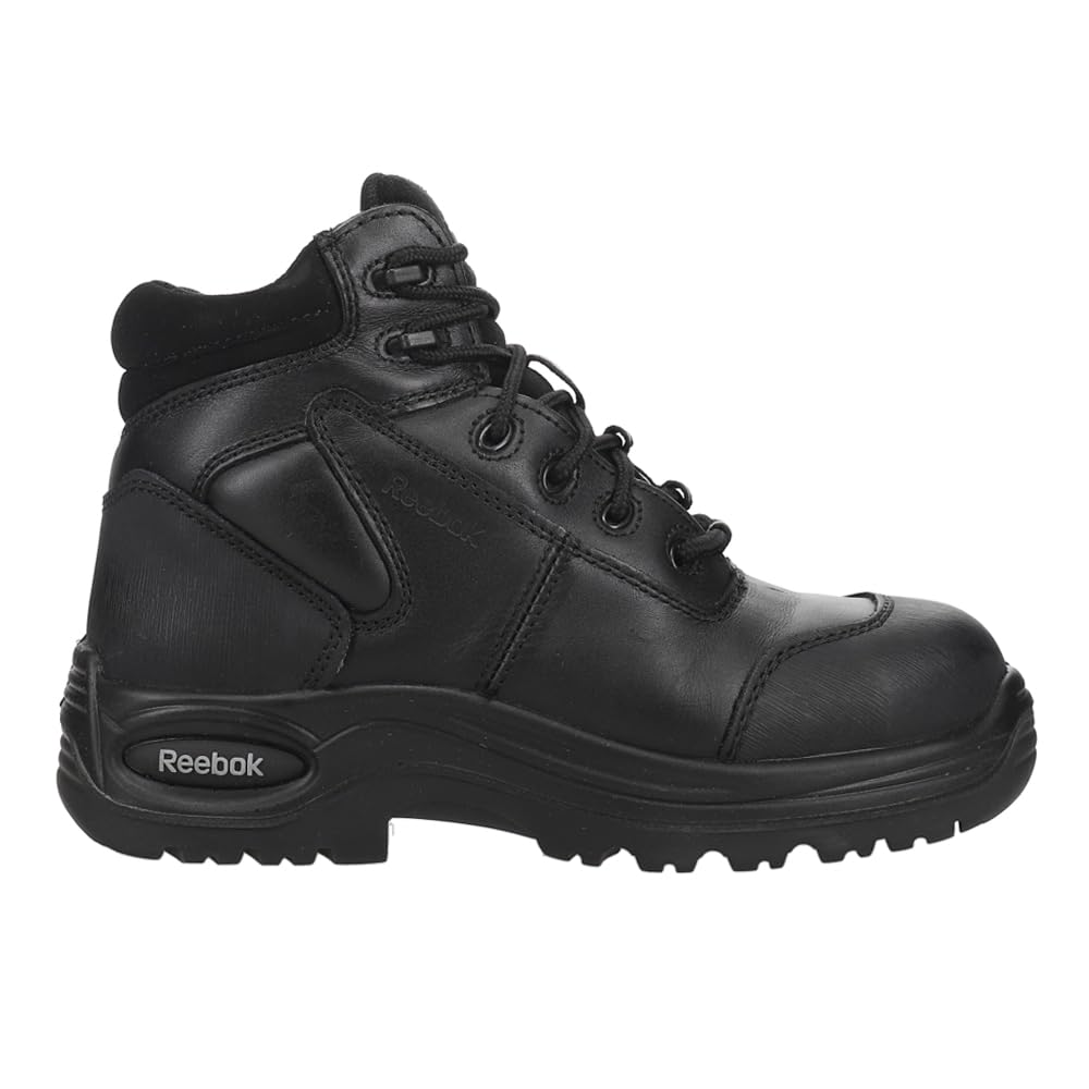 Reebok Work Women's Trainex Composite Toe Work Boots - Black Size 7 Medium | Lightweight Safety Shoes for Construction, Warehouse & Industrial Work