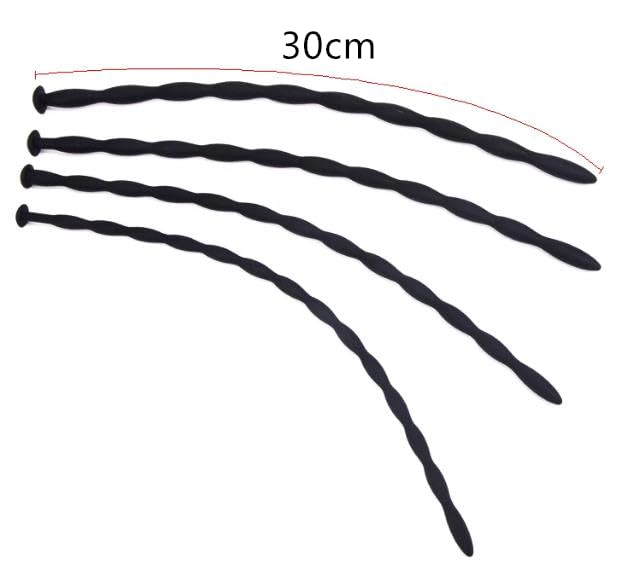 6 PCS Urethral Sounding Beads Set - Stainless Steel Urethral Dilator Plug for Men's Urinary Health & Sensual Pleasure - Perfect for Medical Use & Adult Play