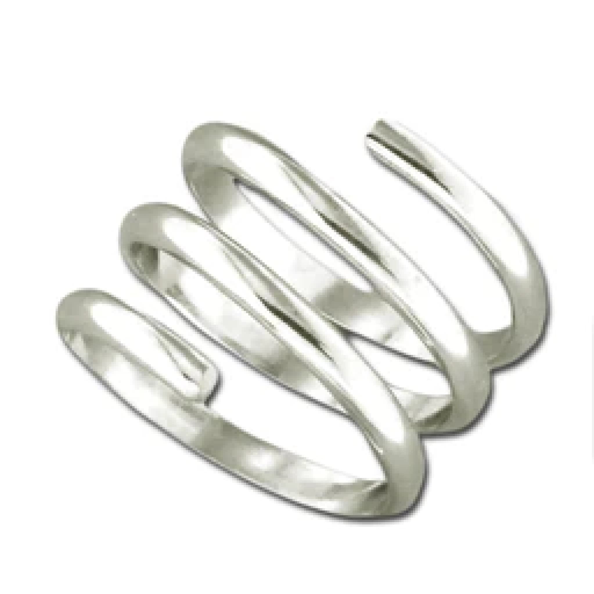 Sterling Silver Adjustable Toe Rings for Women - Elegant & Comfortable Foot Jewelry for Beach, Summer & Casual Wear