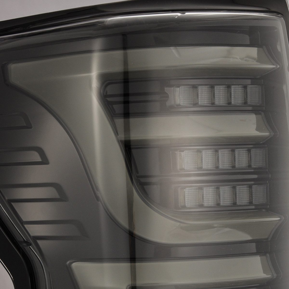 07-13 Toyota Tundra LUXX Series LED Tail Lights - Alpha Black Smoke Style - Enhanced Visibility & Modern Look - Perfect for Night Driving & Custom Truck Upgrades