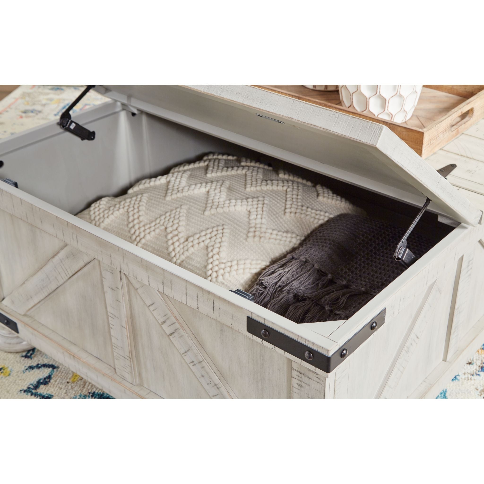 Modern Carynhurst Coffee Table with Storage - Lift Top Design, Hidden Compartment for Living Room, Office & Small Spaces - Stylish & Functional Home Decor