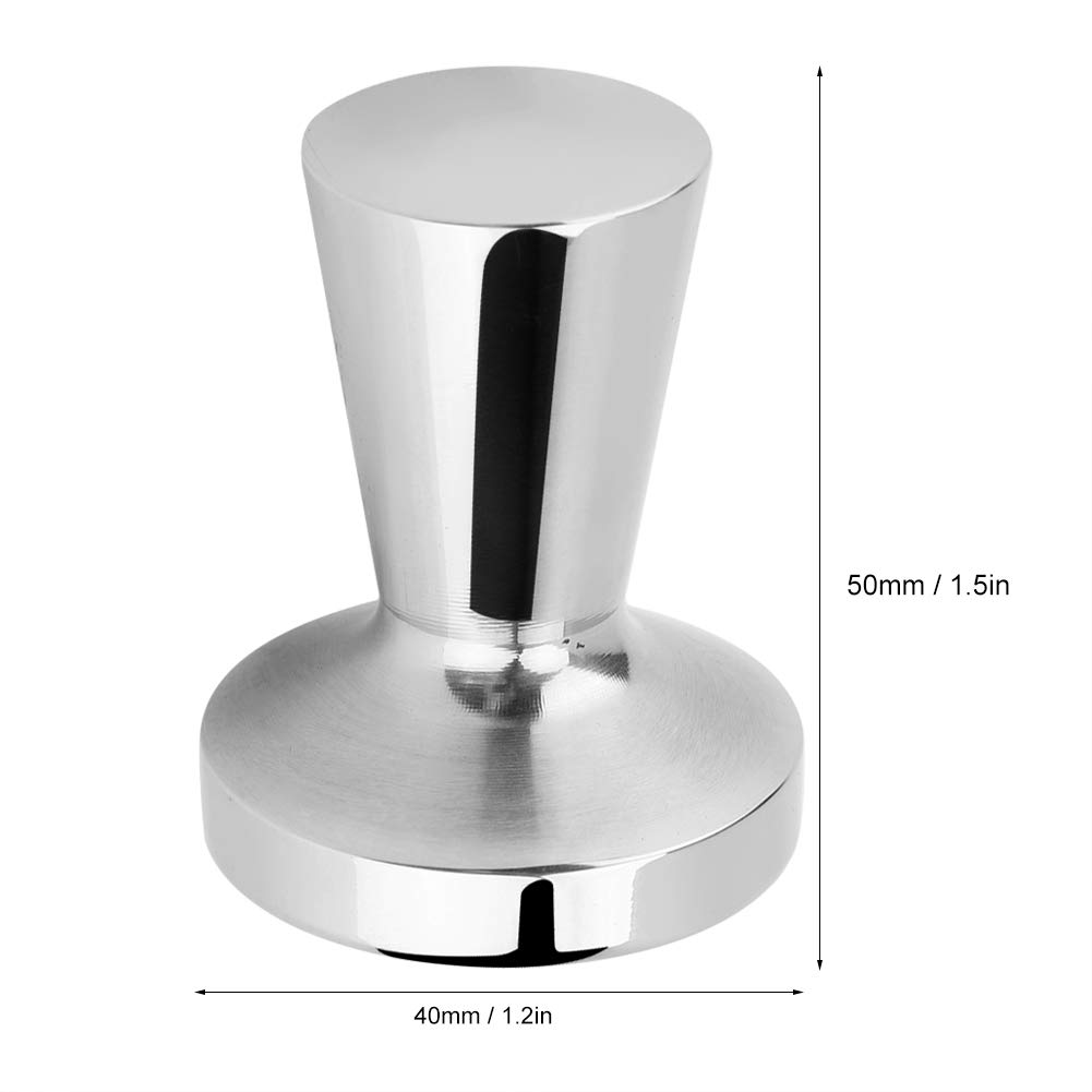 Stainless Steel 40mm Coffee Tamper - Professional Espresso Powder Compactor for Barista & Home Brewing | Perfect for Espresso Machines & Coffee Presses