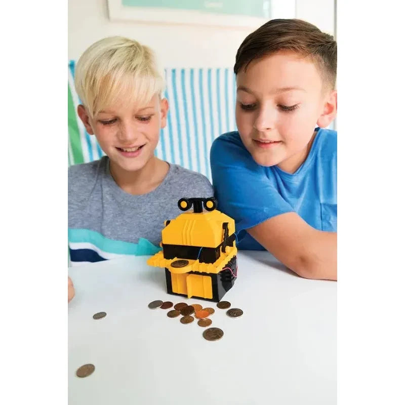 KidzRobotix Money Bank Robot - Interactive Piggy Bank for Kids to Save Money | Fun & Educational STEM Toy for Children | Perfect for Birthdays, Holidays & Learning Financial Responsibility