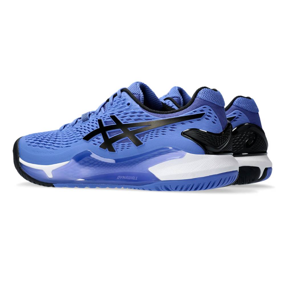 ASICS Gel Resolution 9 Men's Tennis Shoes - Sapphire/Black - High-Performance Court Shoes for Competitive Play & Training - Perfect for Hard Courts & Clay Courts