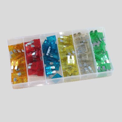 120-Piece Automotive Fuse Kit - Car Fuse Assortment Set with Multiple Amperage for Vehicle Electrical Protection | Perfect for Car, Truck, RV & Boat Repairs