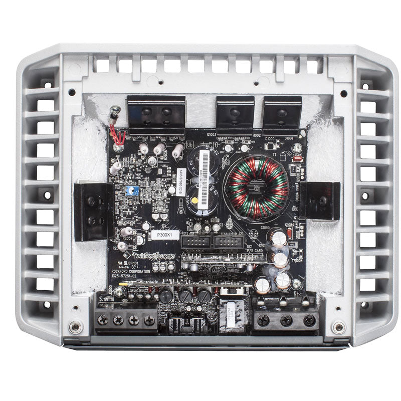 Rockford Fosgate Punch PM300X1 - 1000W High Power Monoblock Car Amplifier for Deep Bass & Clear Sound | Perfect for Car Audio Systems & Subwoofers