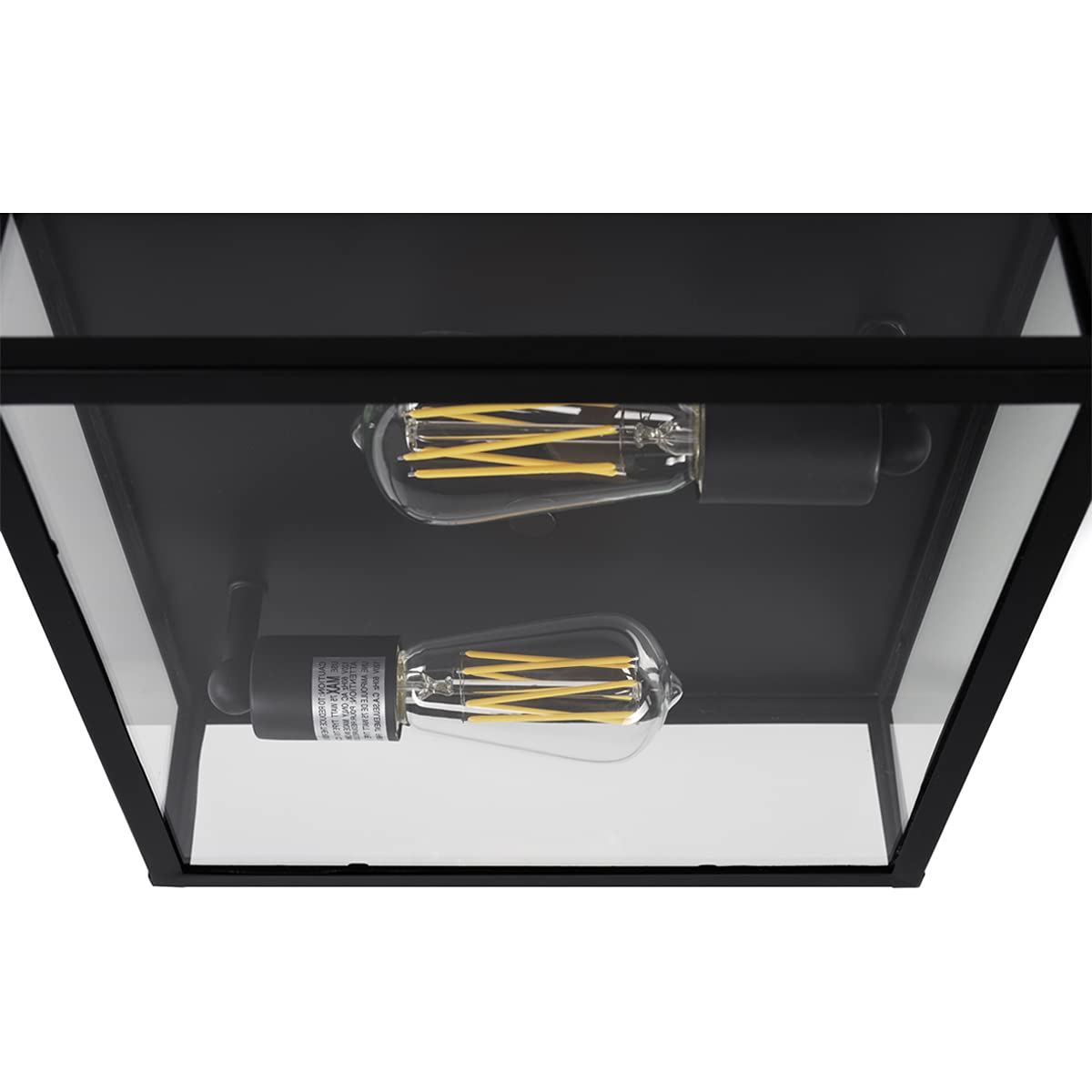 Norwell Lighting Capture - 2 Light Outdoor Flush Mount Ceiling Fixture, Modern Contemporary Style, 4.5