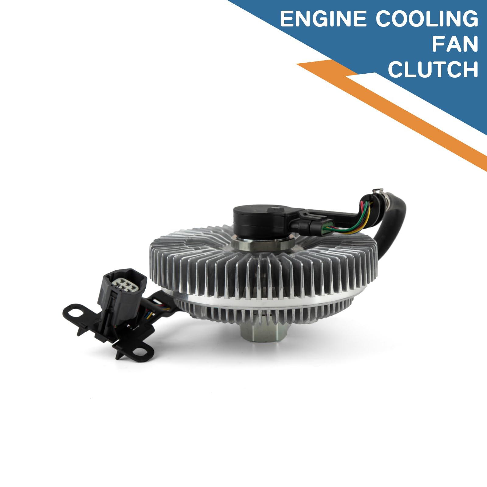 Fan Clutch Replacement for Dodge Ram 2500 3500 4500 5500 (2010-2013) 6.7L L6 Diesel - Fits OEM Part Numbers 3291, 68155609AB, 326-00154, 326-00153, 326-00166, 9202510, 622-009, 55056932AC, 55056932AE, 55056932AF - Heavy Duty Cooling System Upgrade for Towing & Off-Road Use