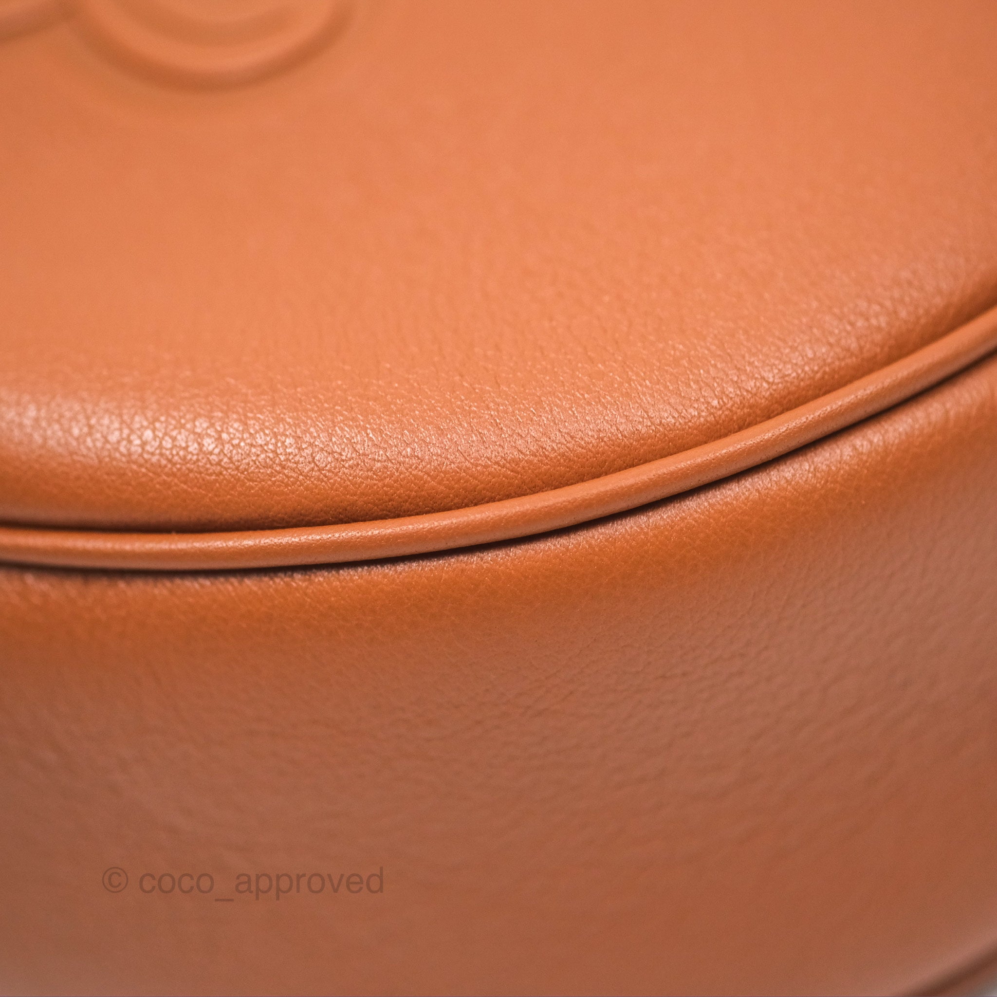 Celine Small Heloise Bag in Triomphe Tan Calfskin Leather - Luxury Crossbody Purse for Women, Perfect for Date Night & Evening Events