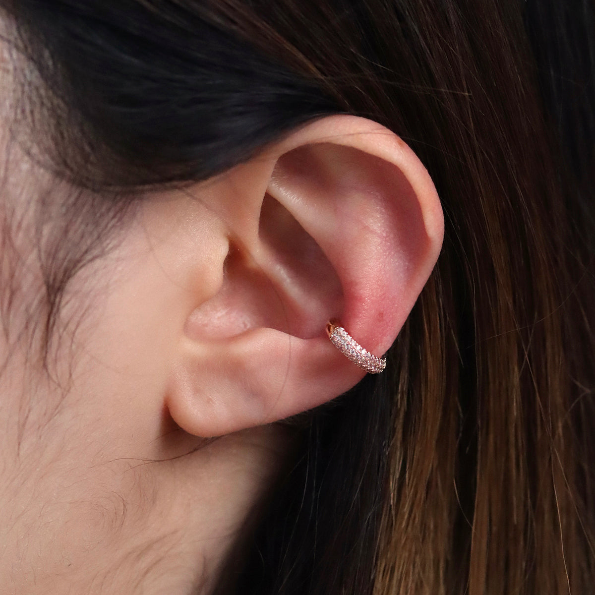 Sparkle Ear Cuff - Elegant Non-Piercing Clip-On Earrings for Women, Perfect for Parties, Weddings & Everyday Wear