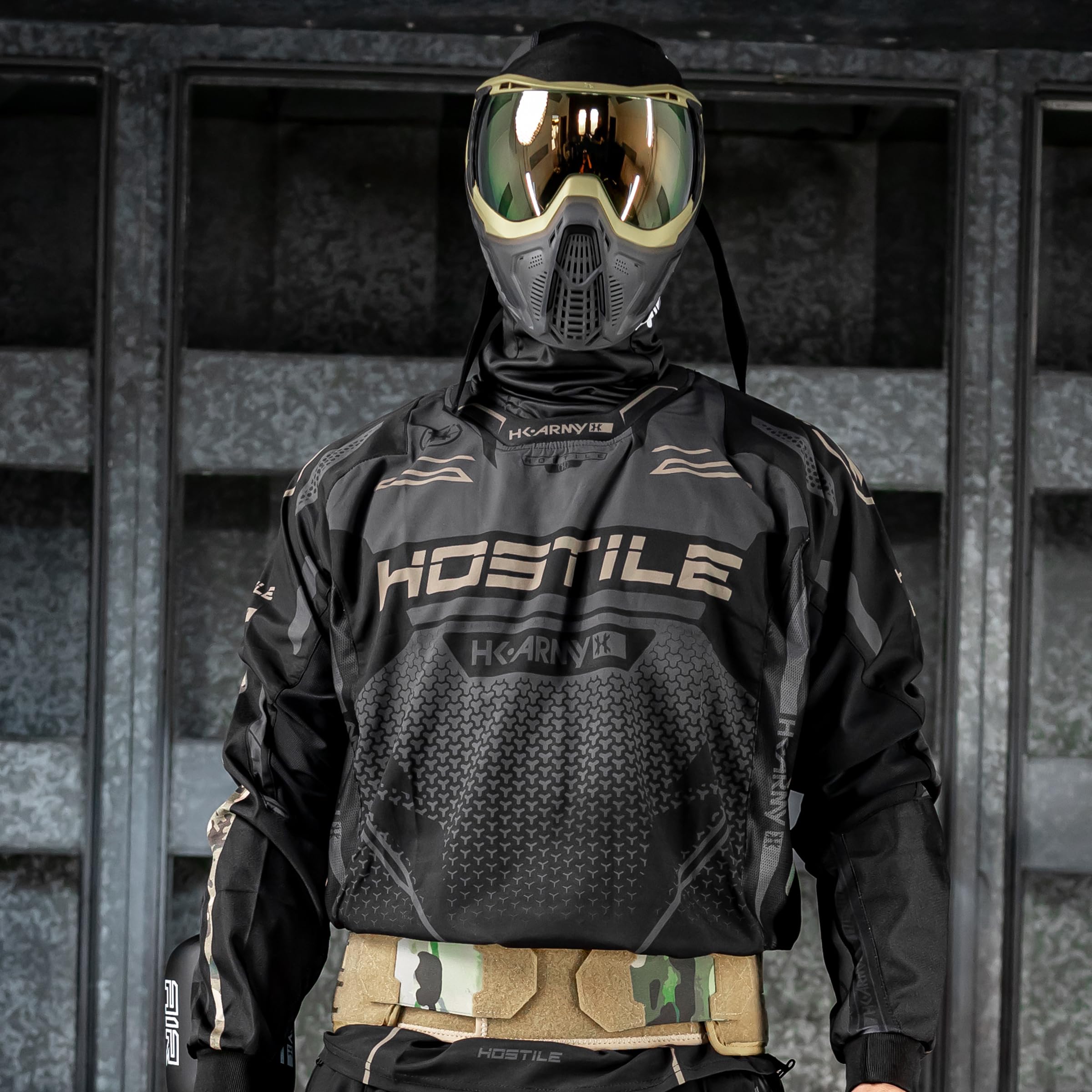 HK Army Proline Men's Paintball Jersey - Breathable Padded Shirt for Speedball & Woodsball | Durable Performance Wear for Paintball Tournaments & Outdoor Games