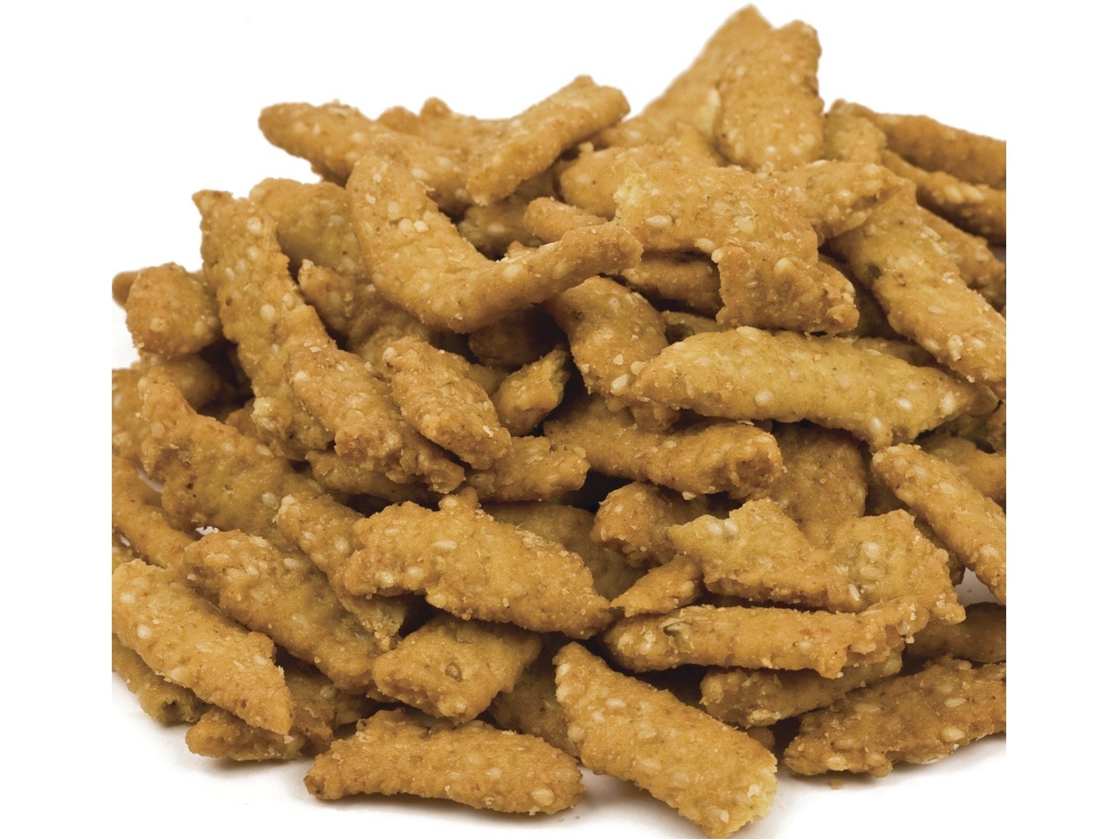 Healthy Oat Bran Sesame Sticks - 1 Lb Bag - Crunchy Gluten-Free Snack for Kids & Adults - Perfect for School Lunches, Office Snacks & Healthy Eating On-The-Go