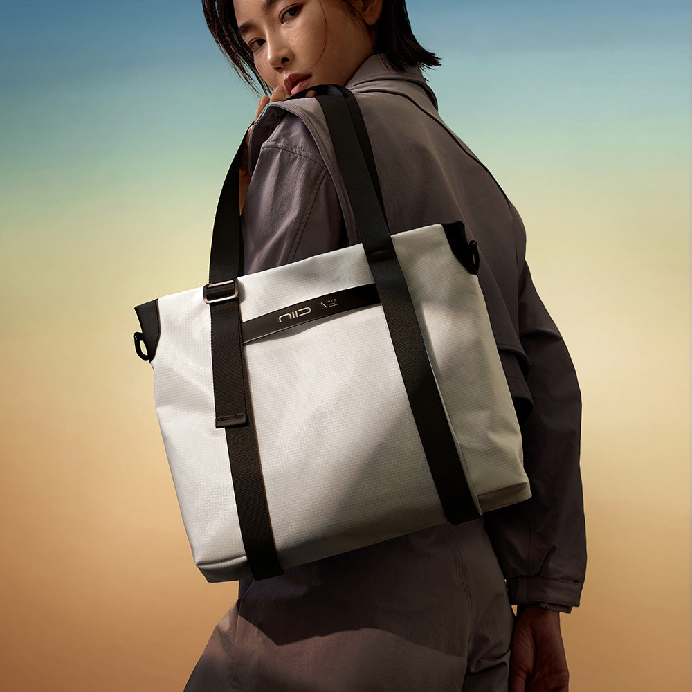 NIID Neo 2.0 Everyday Tote Bag for Women - Waterproof Work Tote with Laptop Compartment - Perfect for Office, Travel & Commuting