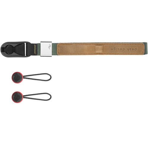 Peak Design Cuff Camera Wrist Strap - Secure & Comfortable Hand Strap for DSLR/Mirrorless Cameras - Perfect for Travel, Hiking & Outdoor Photography