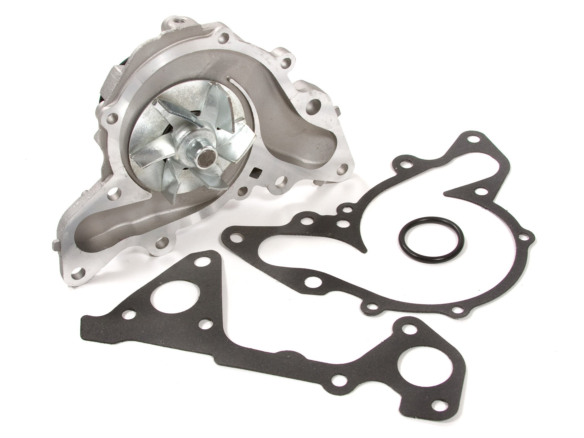 Evergreen TBK259VCT Timing Belt Kit for 1995-2005 Chrysler Dodge Mitsubishi 2.5L 3.0L SOHC 6G72 6G73 Engines - Includes Valve Cover Gasket & Water Pump - Perfect for Engine Maintenance & Performance Upgrades