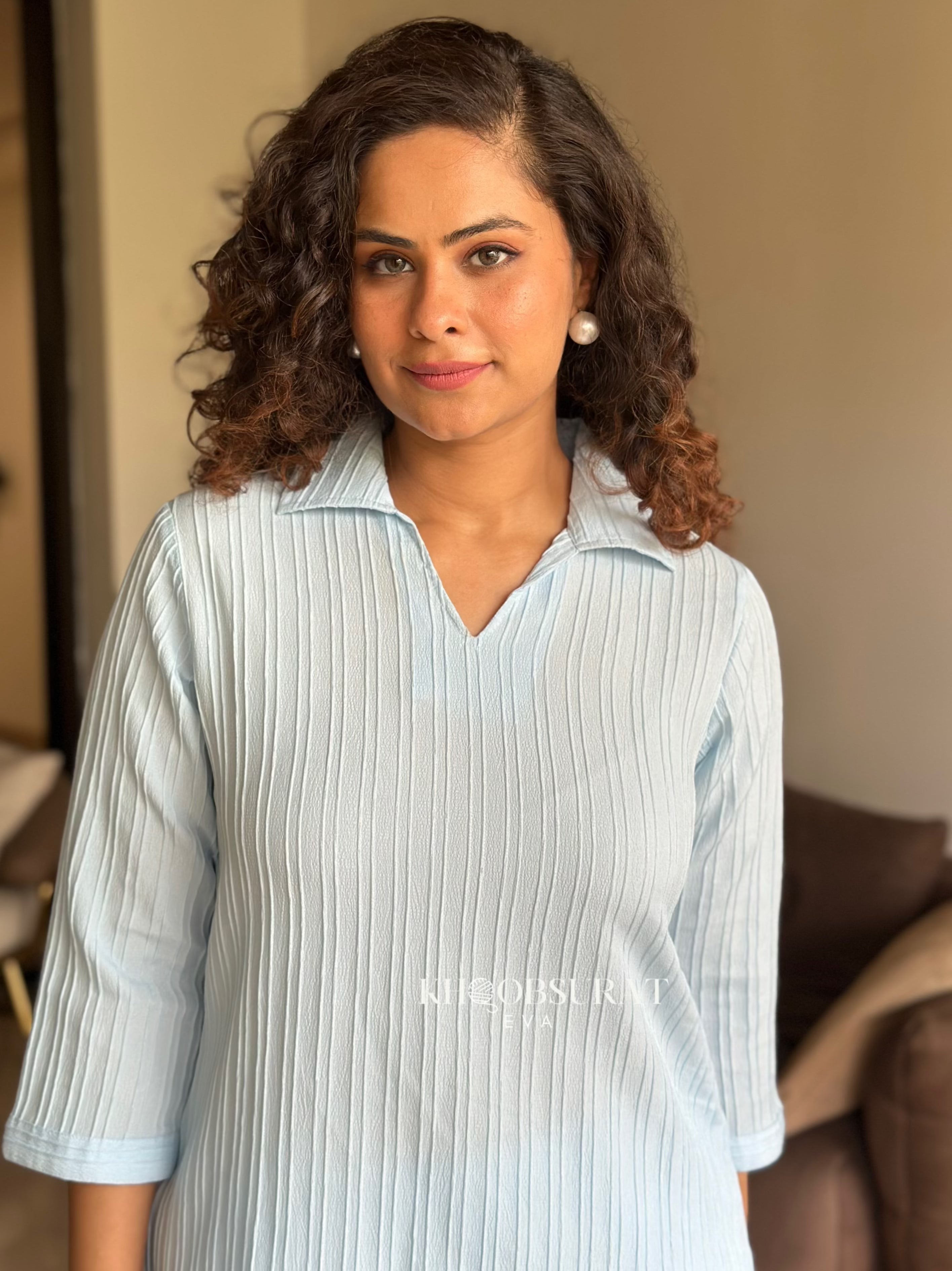 Stylish Coffee Break Cool Coord Set - Trendy Matching Outfit for Women | Perfect for Casual Wear, Office, and Coffee Dates