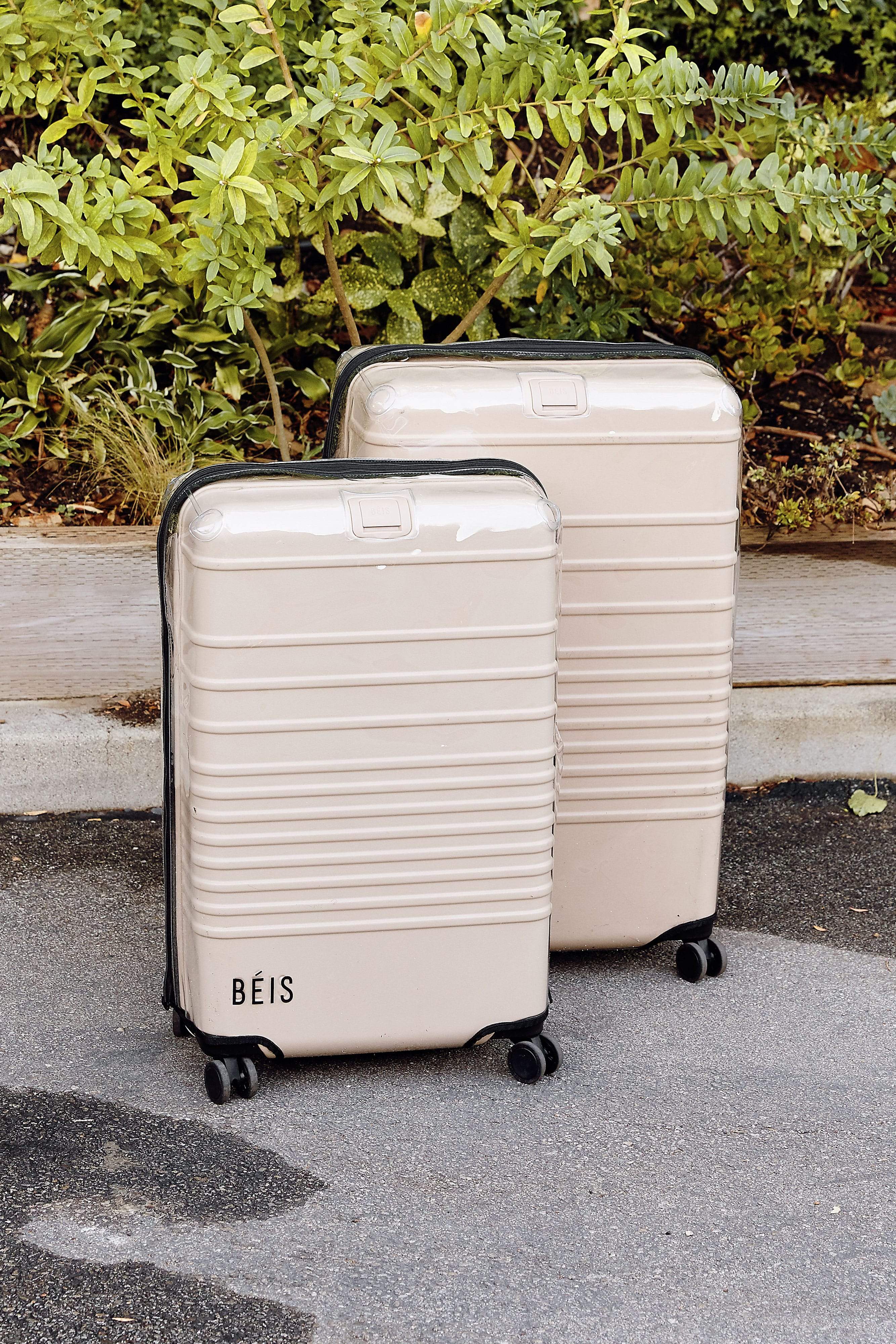 Medium Check-In Roller Luggage Cover - Durable Spinner Suitcase Protector for Travel | Perfect for Airplane, Business Trips & Vacation Packing