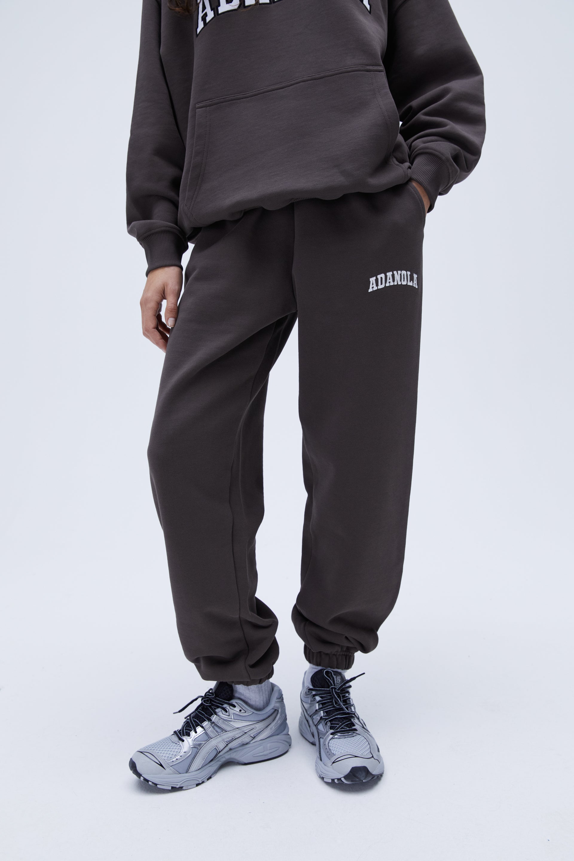Comfortable Varsity Sweatpants for Men & Women - Soft Cotton Joggers with Coffee Bean Print - Perfect for Gym, Lounge & Casual Wear