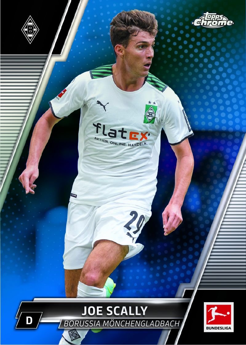 Topps Chrome Sapphire Edition Bundesliga 2021/22 Soccer Trading Cards Pack - Collectible Football Cards for Fans & Investors | Perfect for Display, Trading, and Gifting