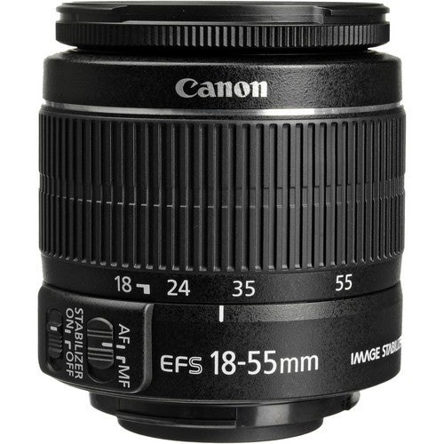 Canon EF-S 18-55mm f/3.5-5.6 IS II Standard Zoom Lens for DSLR Cameras - USA Version | Perfect for Travel, Portraits & Everyday Photography