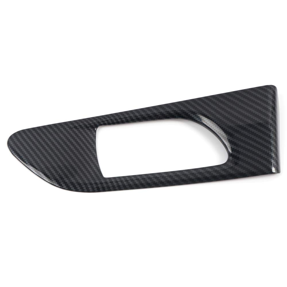 Subaru WRX/STi 2015-2021 Door Handle Covers - 4PCS ABS Plastic Carbon Fiber Trim for Driver & Passenger Side | Interior Car Accessories | Perfect for Protecting Handles & Enhancing Style