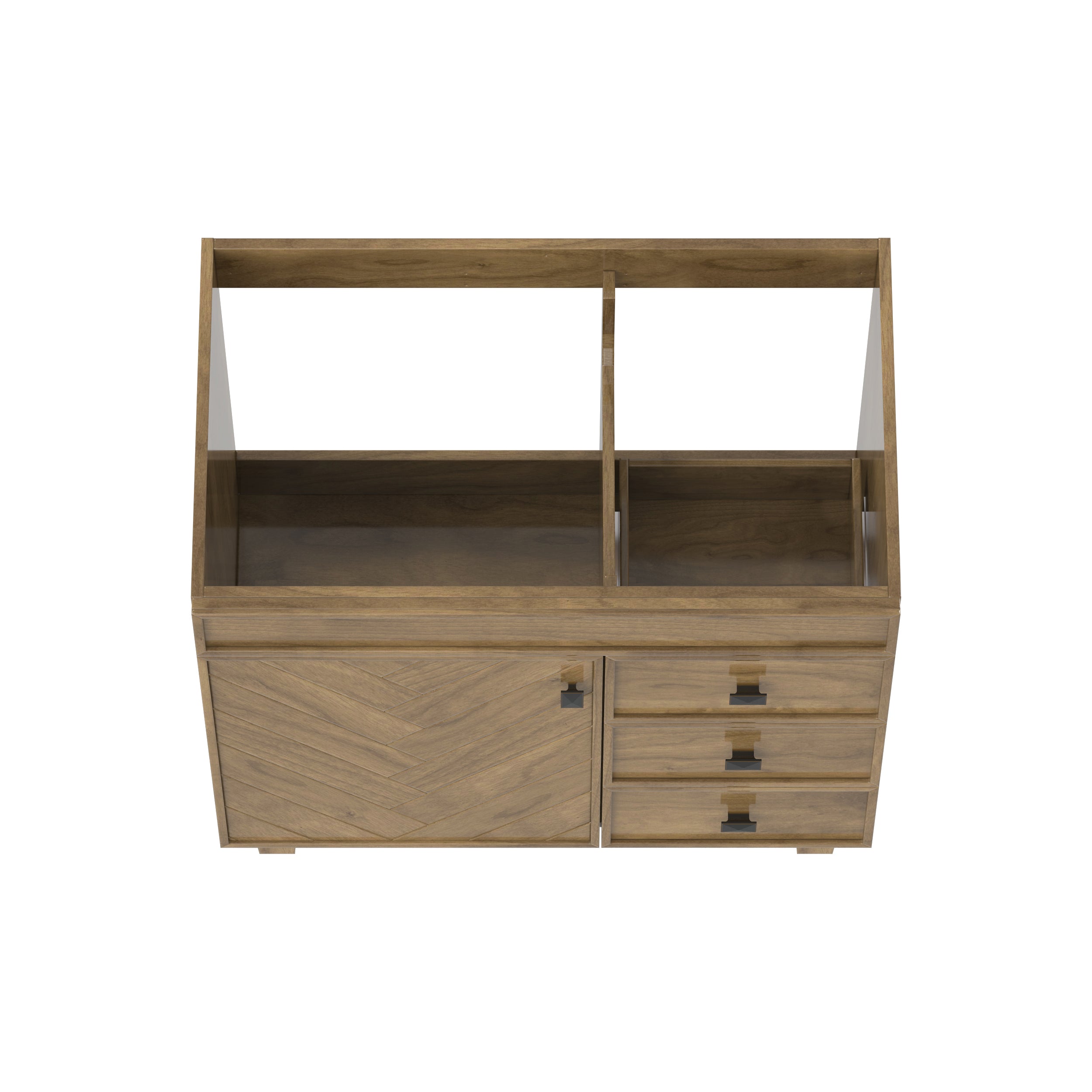 ASTER 36-Inch Bathroom Vanity with Quartz Countertop - Right Side Drawers for Modern Bathroom Storage & Organization - Perfect for Small Bathrooms, Powder Rooms & Home Renovations