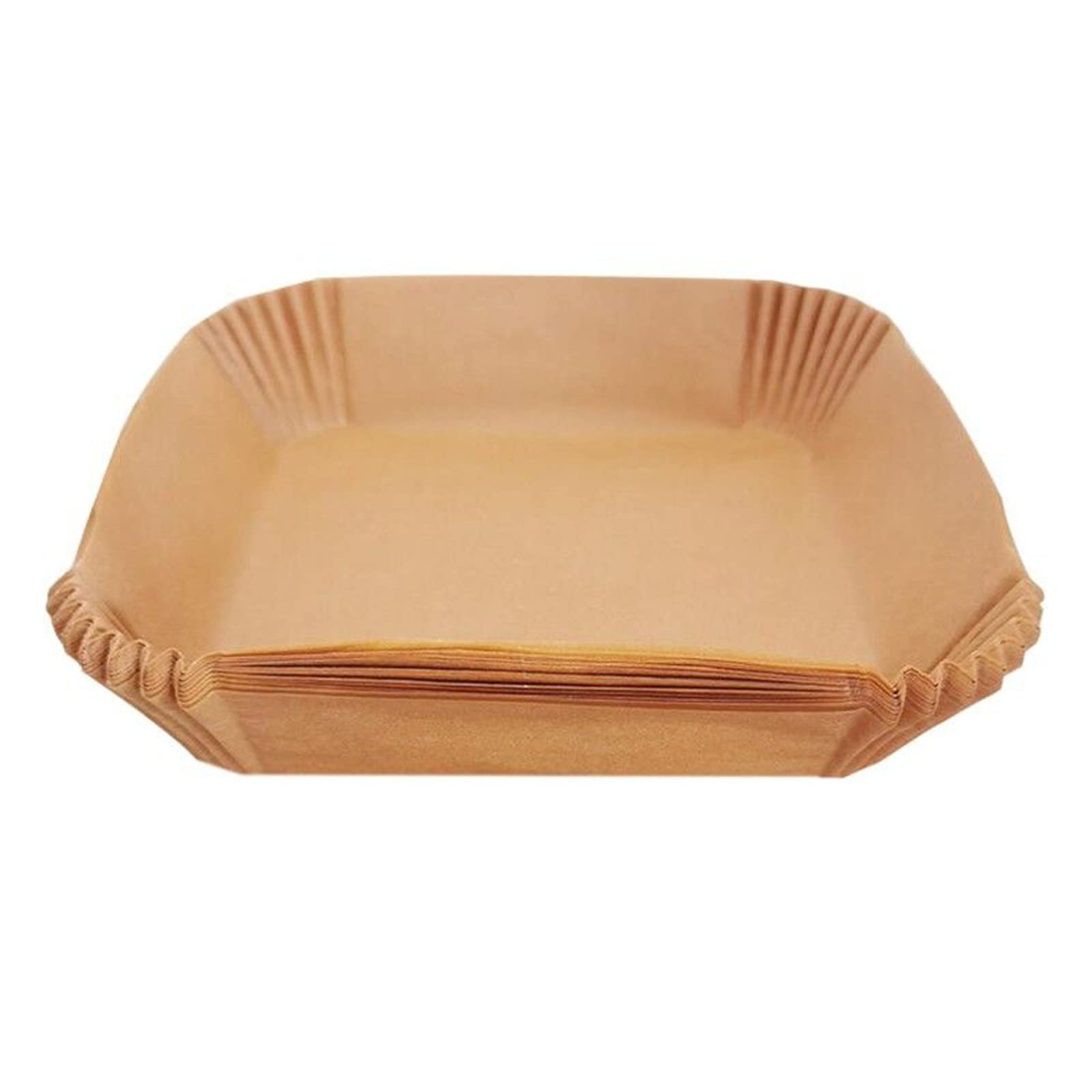 Non-Stick Disposable Air Fryer Paper Liners - Pink Soy Paper for Oil-Free Cooking, Baking & Frying | Perfect for Air Fryers, Baking Pans & Kitchen Use | BPA-Free, One Size Fits All (Pack of B)