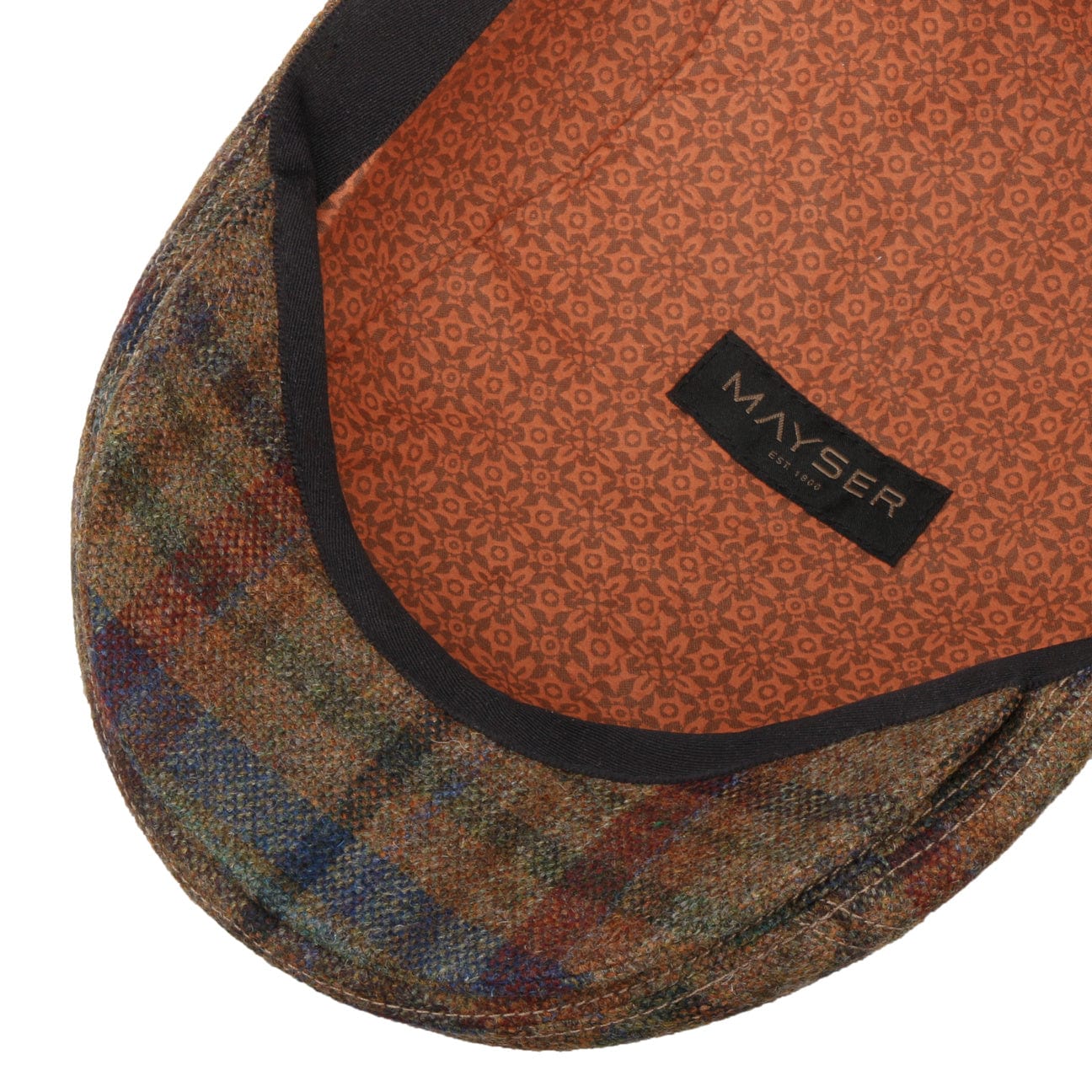 Lennart Shetland Flat Cap by Mayser - Classic Wool Men's Hat for Outdoor Activities & Casual Style