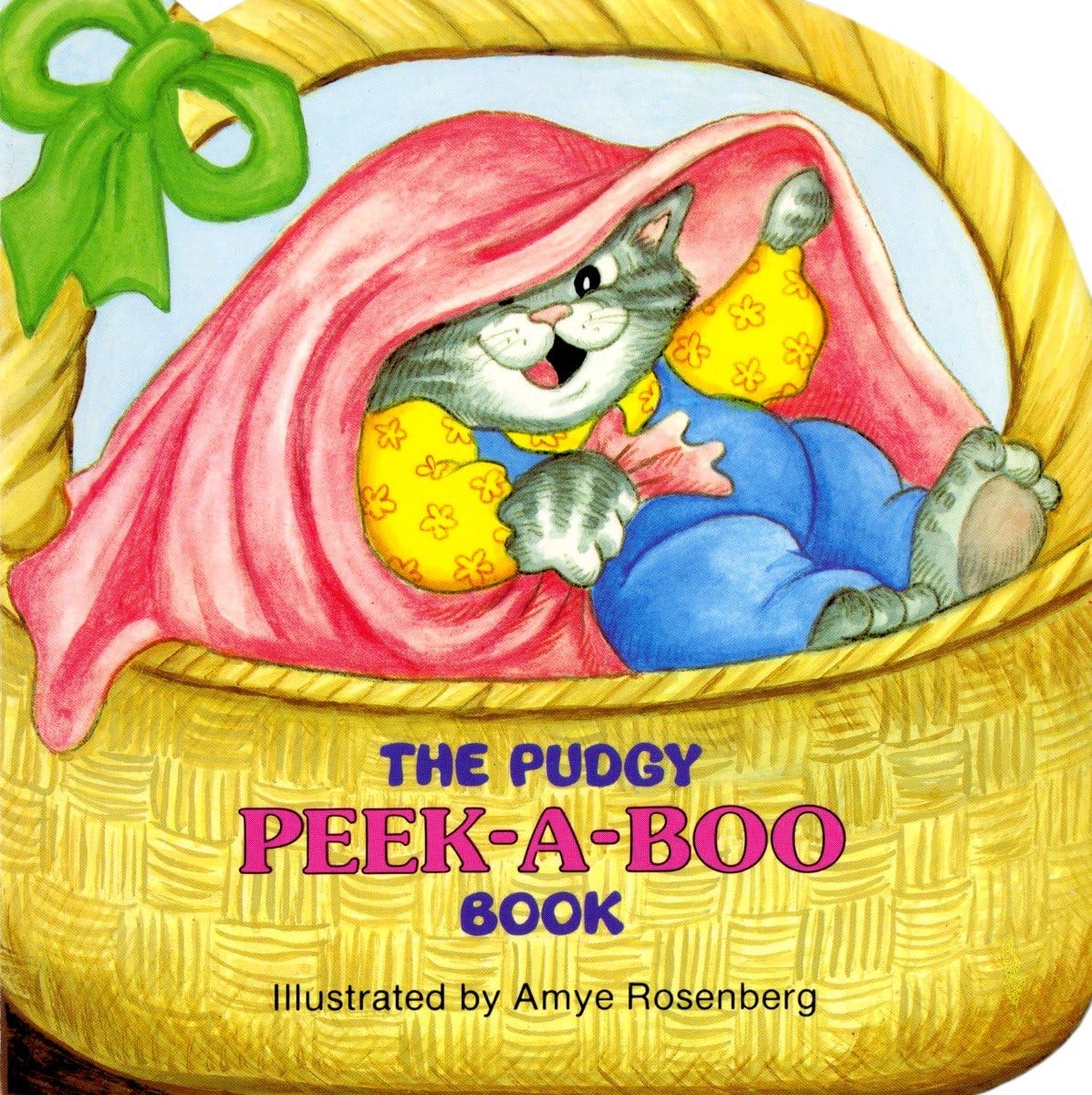 Pudgy Peek-a-Boo Board Book - Interactive Lift-the-Flap Baby Book for Early Learning & Playtime Fun | Perfect for Toddlers, Nursery, and Bedtime Stories