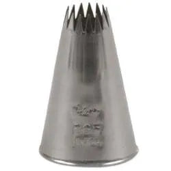French Pastry Decorating Tips Set - Professional Cake Piping Nozzles for Buttercream, Fondant & Icing - Perfect for Cupcakes, Cookies & Wedding Cakes (10-Piece Kit)