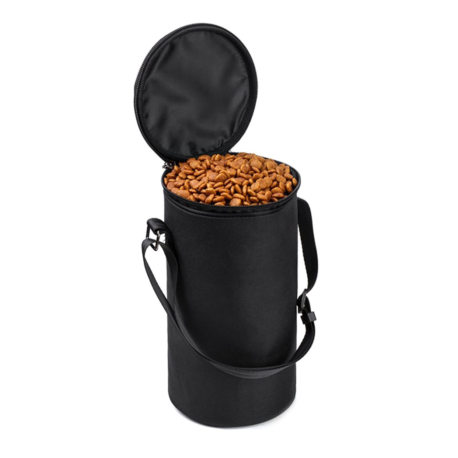 Collapsible Pet Food Bowl - Leak-Proof & Portable for Cats & Dogs - Camping & Travel