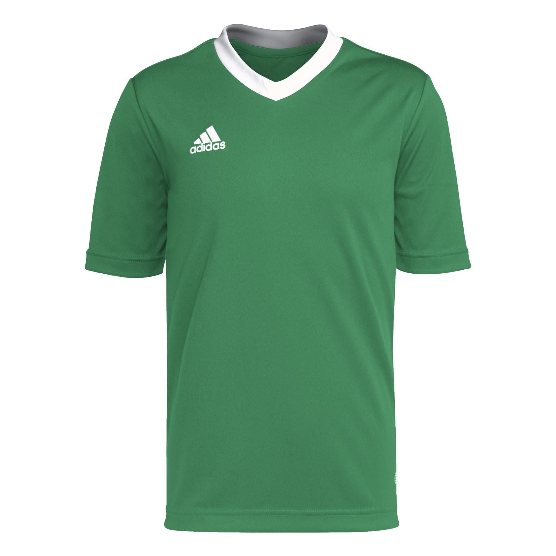 Adidas Kids' Entrada 22 Soccer Jersey - Youth Football Shirt for Boys & Girls - Perfect for Training, Matches & Team Sports