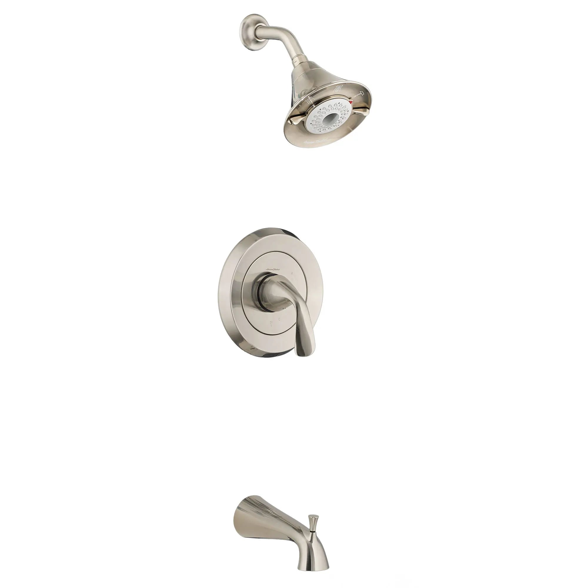 Fluent 2.0 GPM Tub and Shower Trim Kit with Lever Handle - Chrome Finish for Bathroom & Shower Renovation | Perfect for Modern Home Upgrades